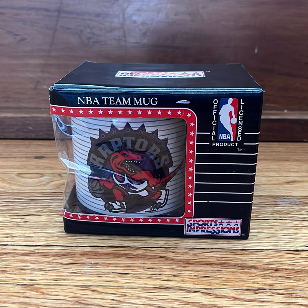 Vintage Toronto Raptors Mug / New / 1993-1994 / Sports Impressions